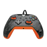 PDP Gaming Xbox Wired Controller - Atomic Carbon (Orange-Red and Black) - Like New - Like New